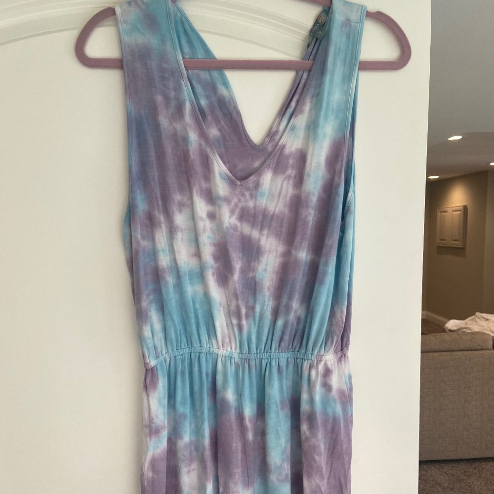 Nordstrom Soft/Stretchy Tie Dye Romper